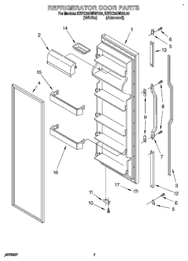 Diagram for KSRC25DBWH00