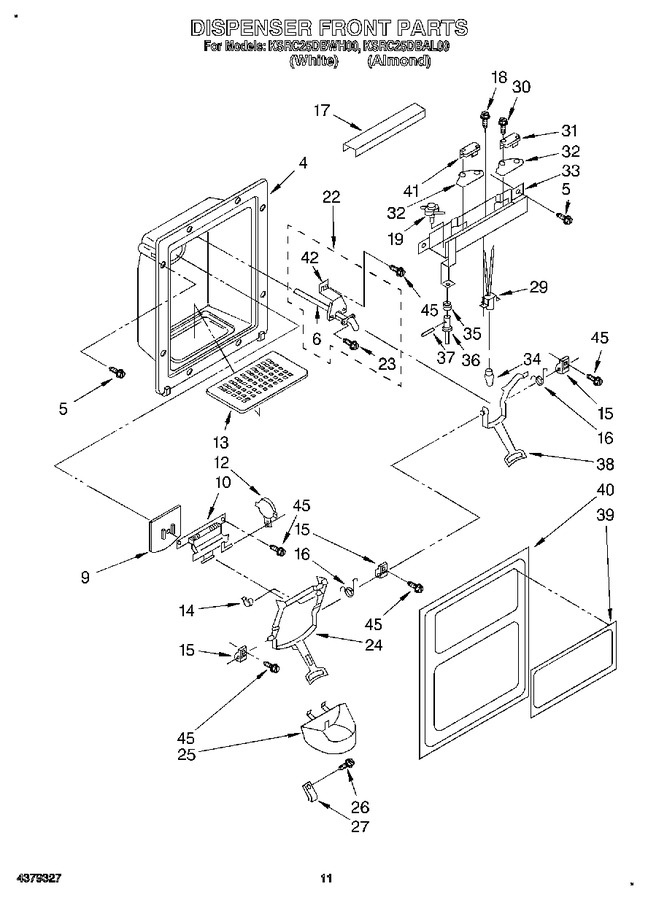 Diagram for KSRC25DBWH00