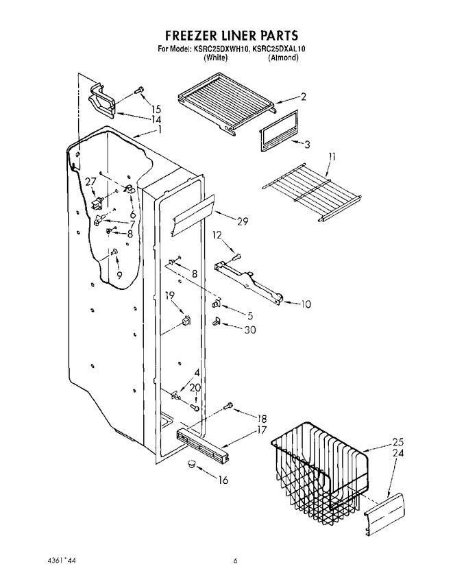Diagram for KSRC25DXAL10