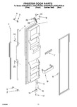 Diagram for 07 - Freezer Door Parts