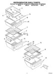 Diagram for 03 - Refrigerator Shelf Parts