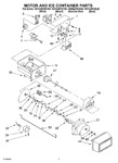 Diagram for 05 - Motor And Ice Container Parts