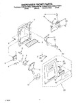 Diagram for 08 - Dispenser Front Parts
