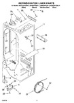 Diagram for 02 - Refrigerator Liner Parts