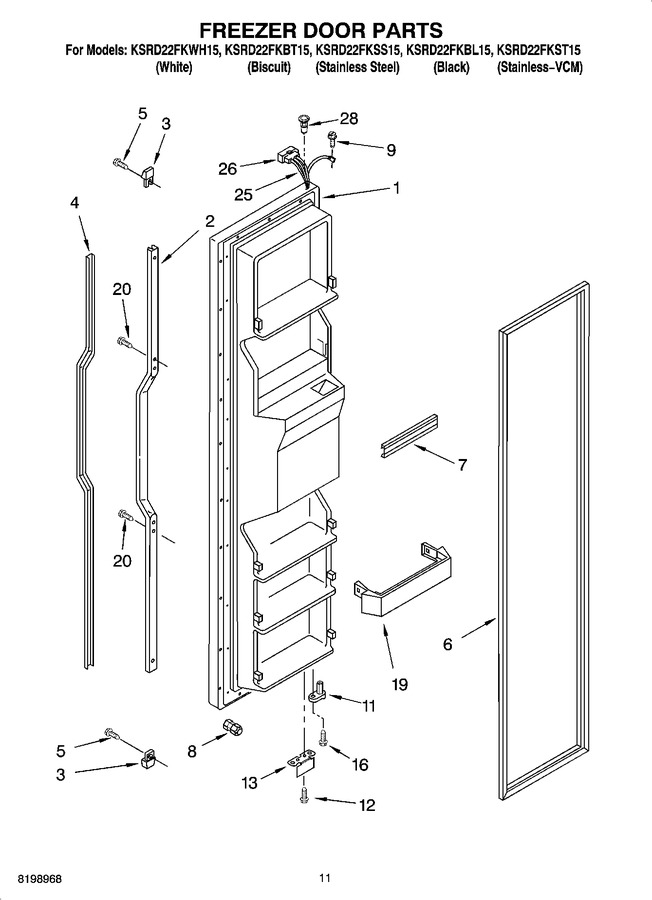 Diagram for KSRD22FKST15