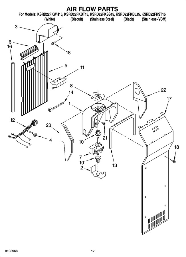Diagram for KSRD22FKWH15