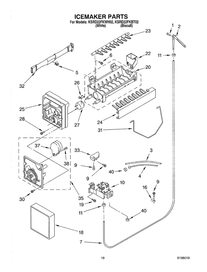 Diagram for KSRD22FKWH02