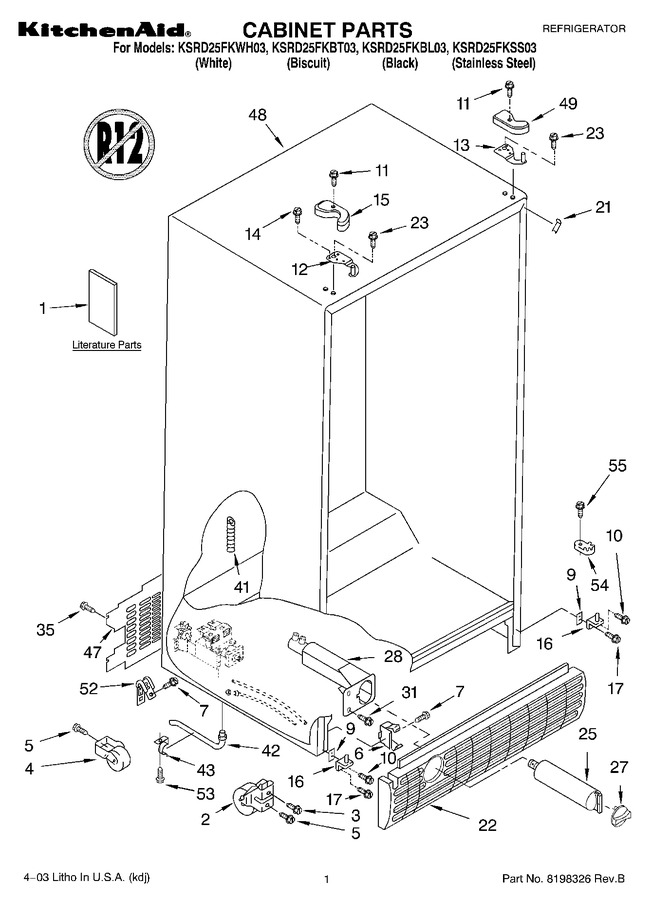 Diagram for KSRD25FKBL03