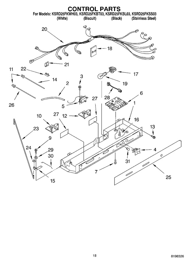 Diagram for KSRD25FKBL03