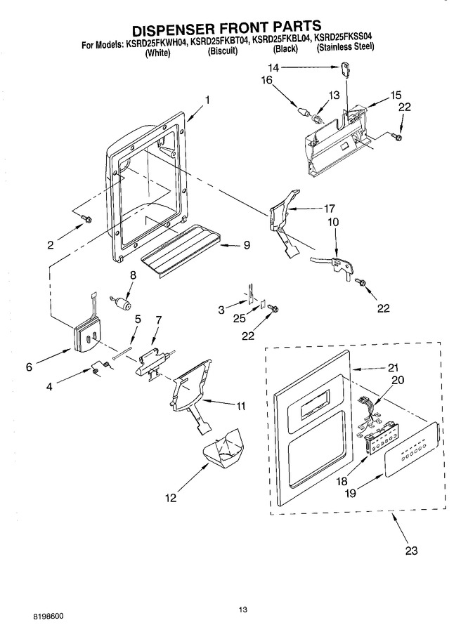 Diagram for KSRD25FKSS04