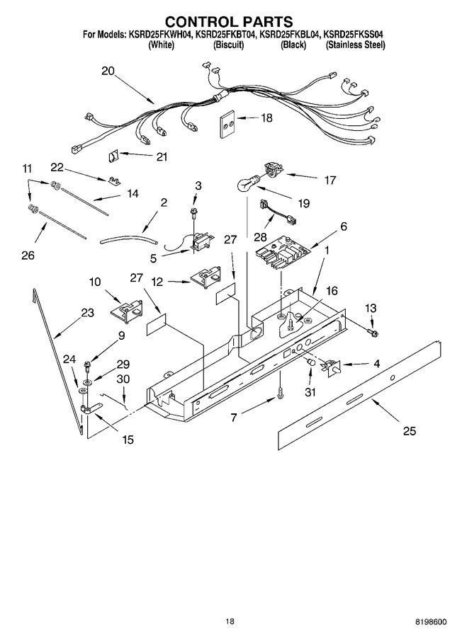 Diagram for KSRD25FKWH04