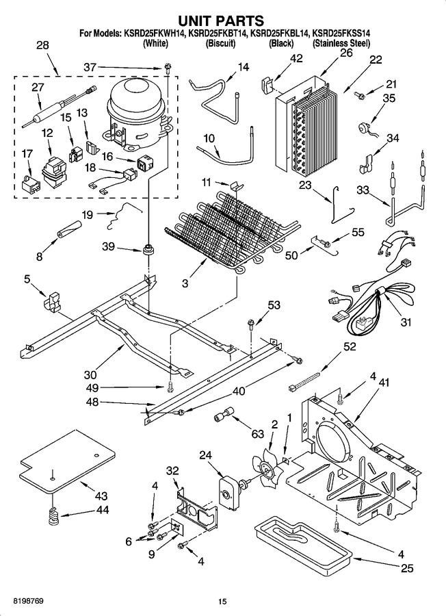 Diagram for KSRD25FKWH14
