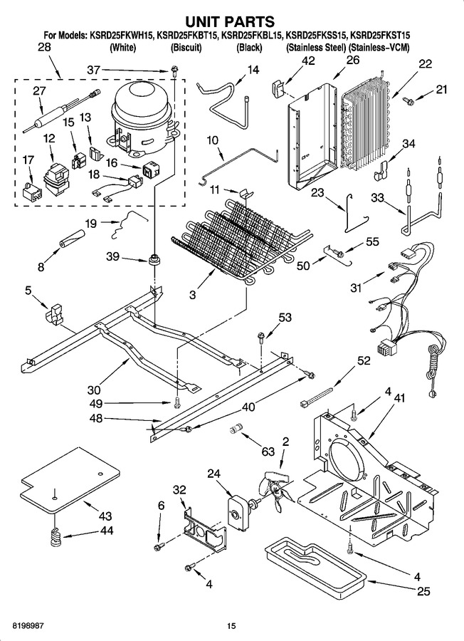 Diagram for KSRD25FKWH15