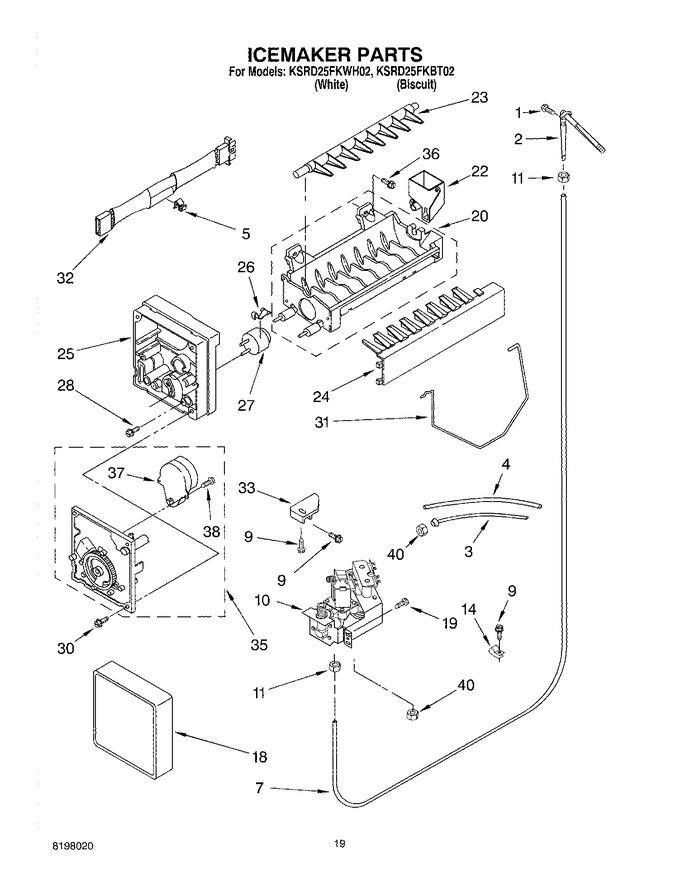 Diagram for KSRD25FKWH02