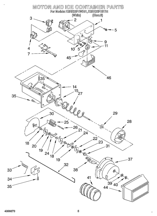 Diagram for KSRE22FHWH01