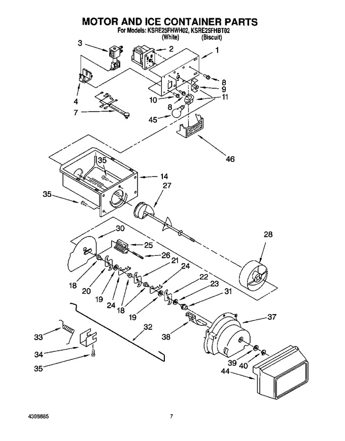 Diagram for KSRE25FHWH02