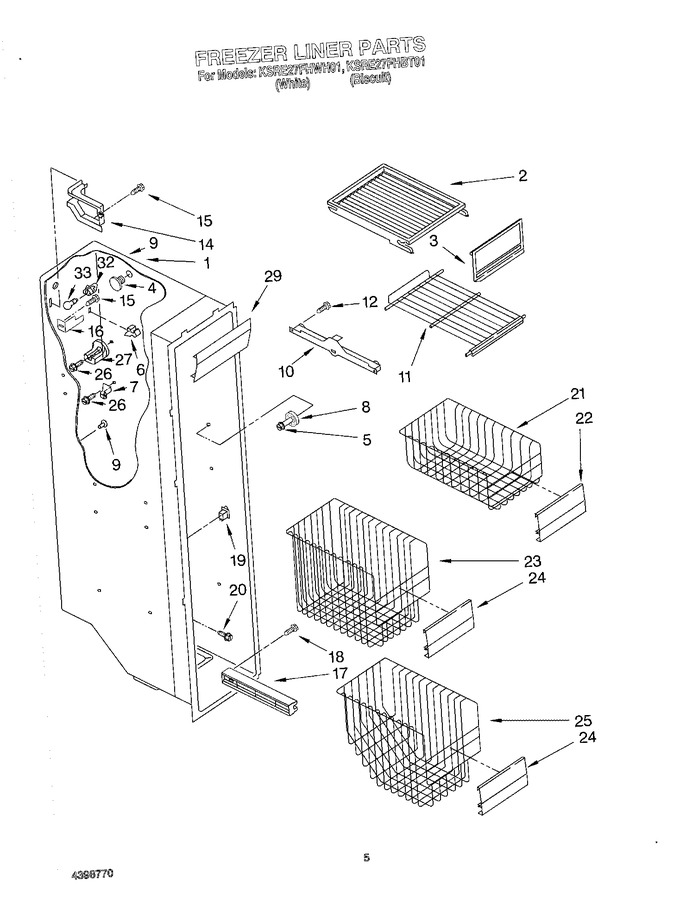 Diagram for KSRE27FHWH01