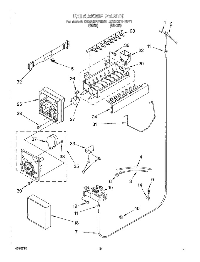 Diagram for KSRE27FHWH01
