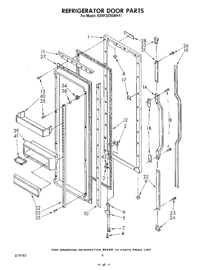 Diagram for KSRF22DSWHY1