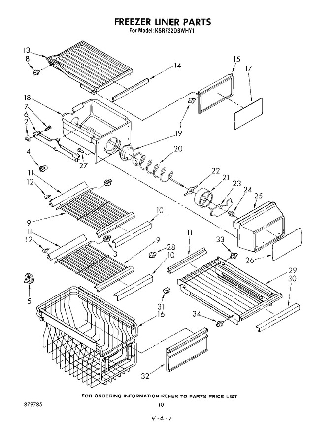 Diagram for KSRF22DSWHY1