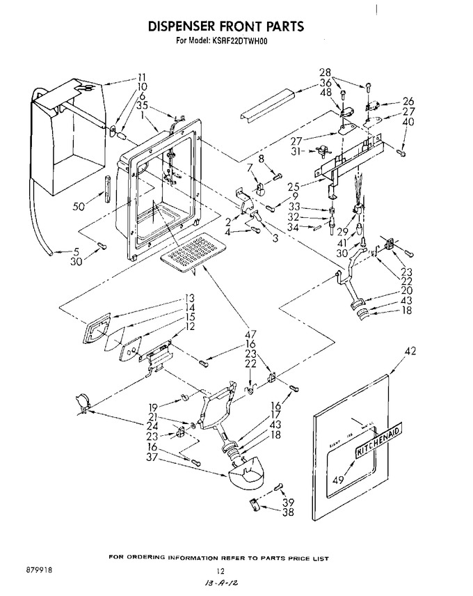 Diagram for KSRF22DTPL00