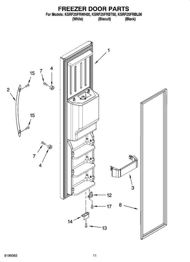 Diagram for KSRF25FRWH00