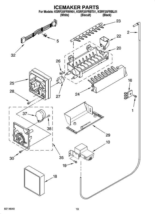 Diagram for KSRF25FRBT01
