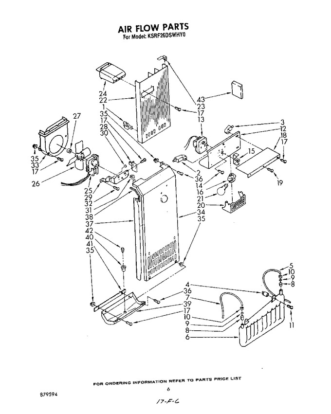 Diagram for KSRF26DSWHY0