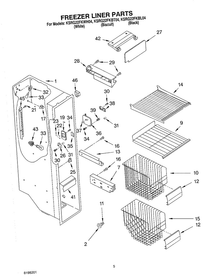 Diagram for KSRG22FKWH04