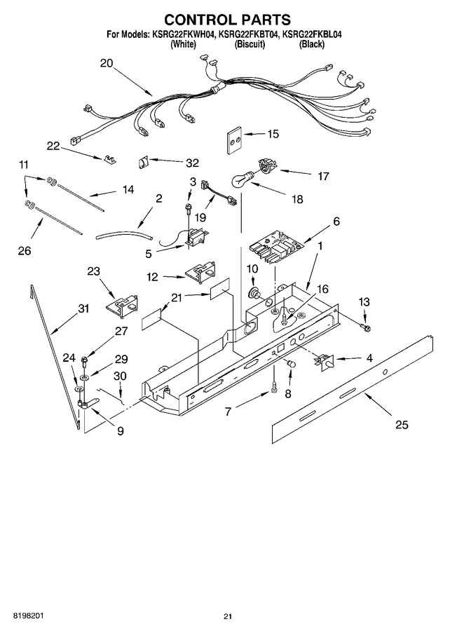 Diagram for KSRG22FKWH04