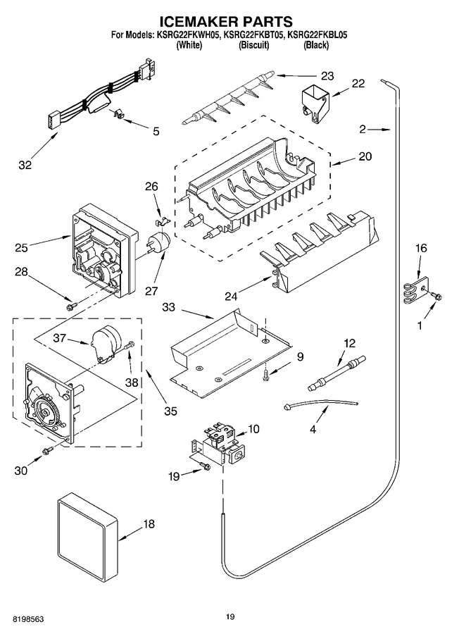 Diagram for KSRG22FKWH05