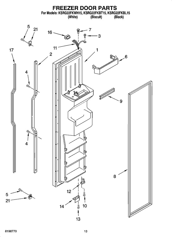 Diagram for KSRG22FKWH15