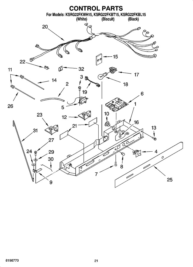 Diagram for KSRG22FKWH15