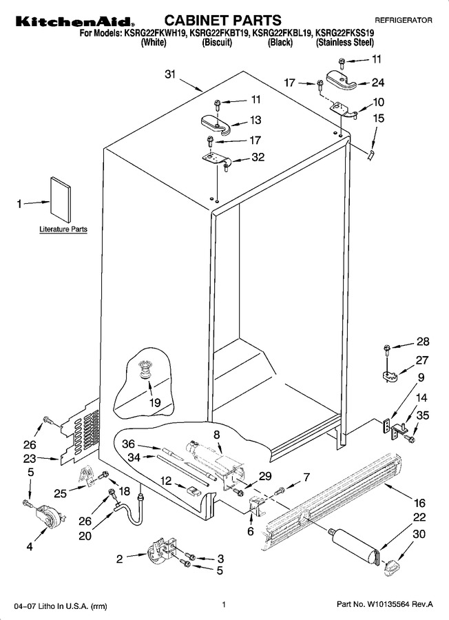 Diagram for KSRG22FKSS19