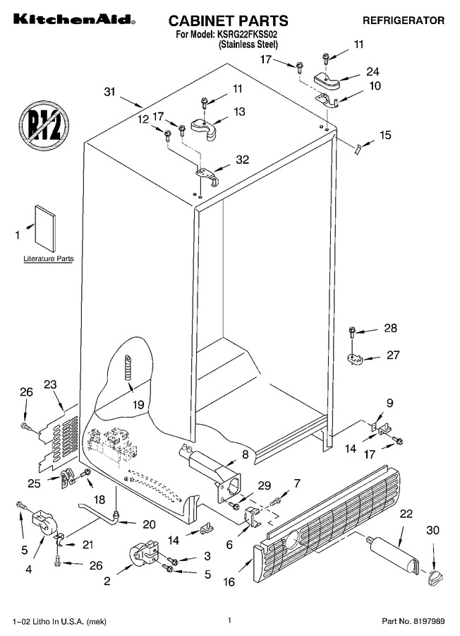 Diagram for KSRG22FKSS02