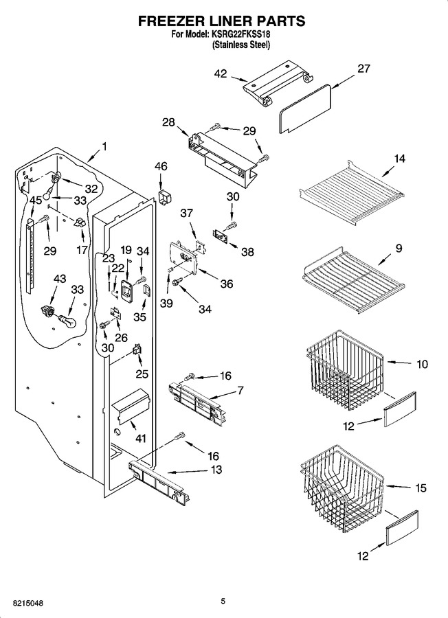 Diagram for KSRG22FKSS18