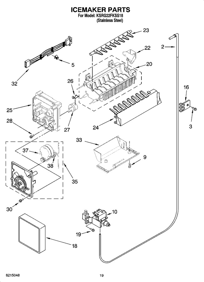 Diagram for KSRG22FKSS18
