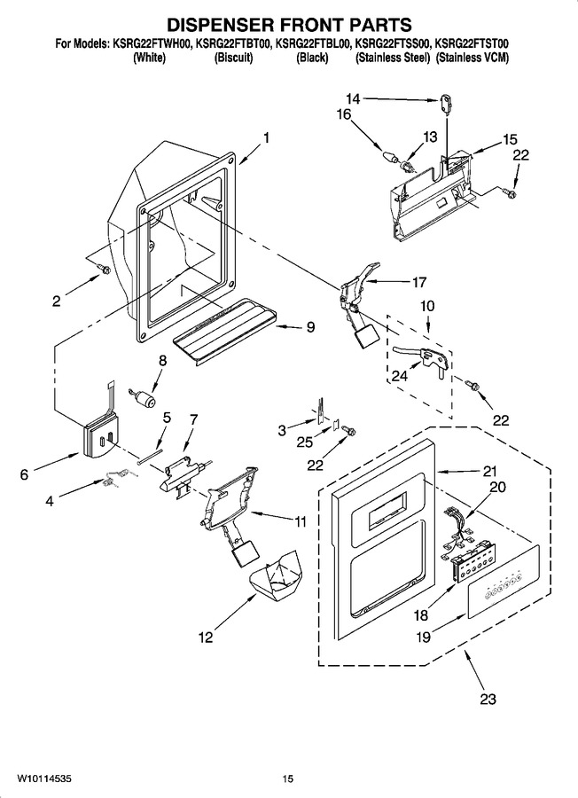 Diagram for KSRG22FTBT00
