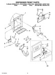 Diagram for 09 - Dispenser Front Parts