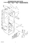 Diagram for 02 - Refrigerator Liner Parts