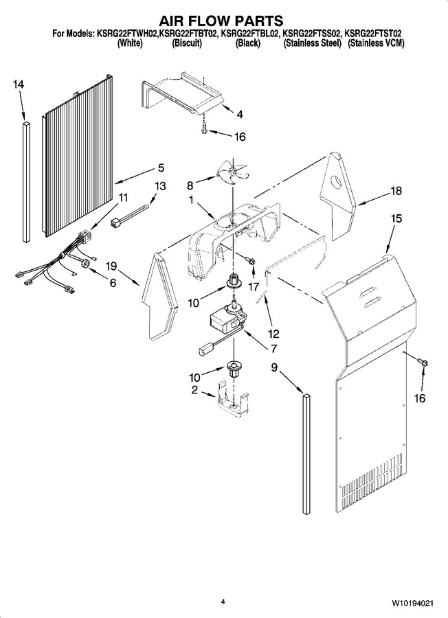 Diagram for KSRG22FTBT02