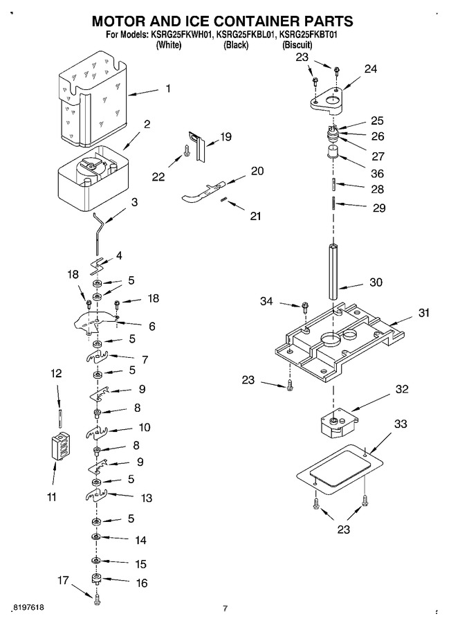 Diagram for KSRG25FKBT01