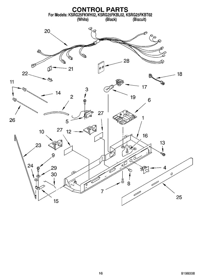 Diagram for KSRG25FKBL02