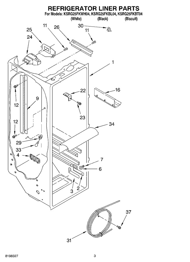 Diagram for KSRG25FKBL04