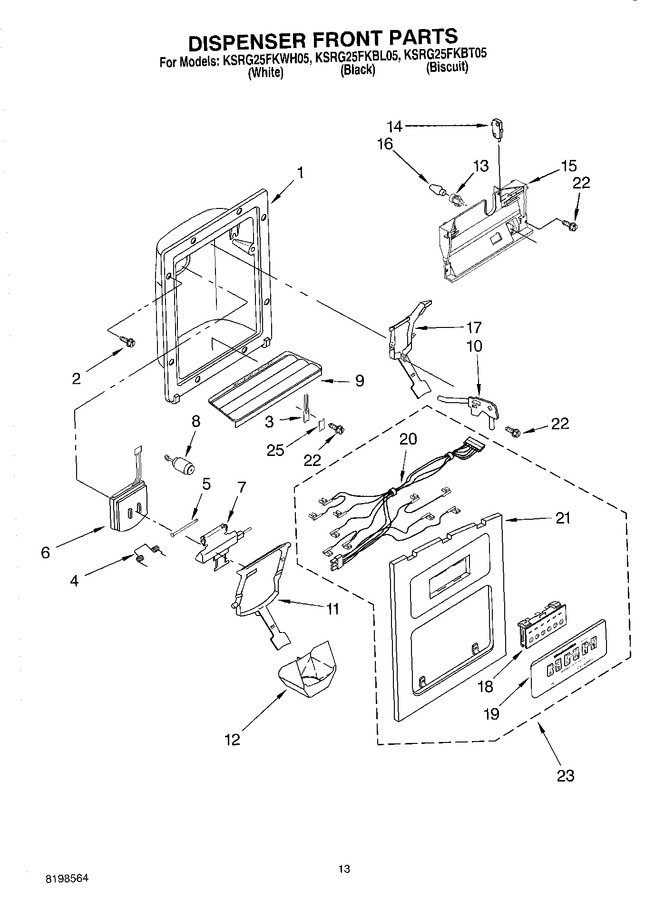 Diagram for KSRG25FKWH05