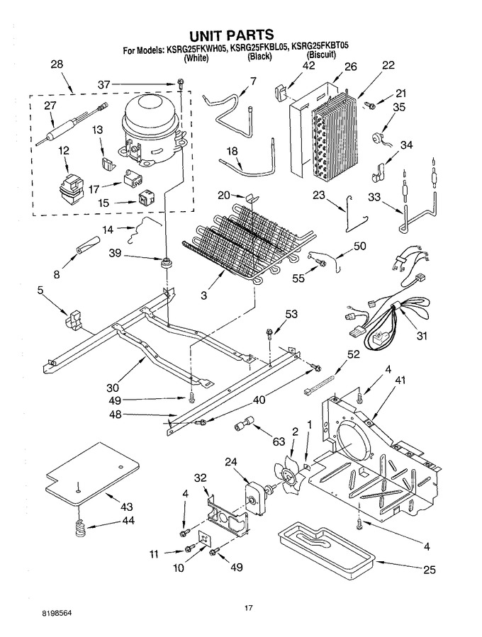 Diagram for KSRG25FKWH05