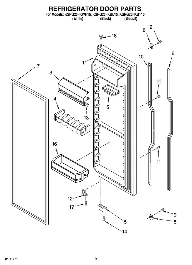 Diagram for KSRG25FKWH15