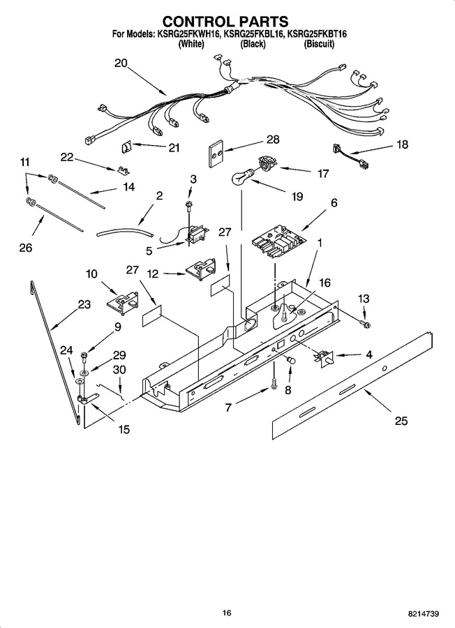 Diagram for KSRG25FKWH16