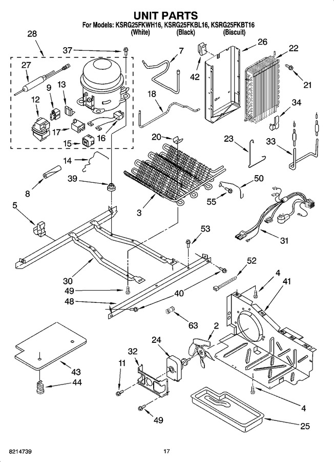 Diagram for KSRG25FKWH16