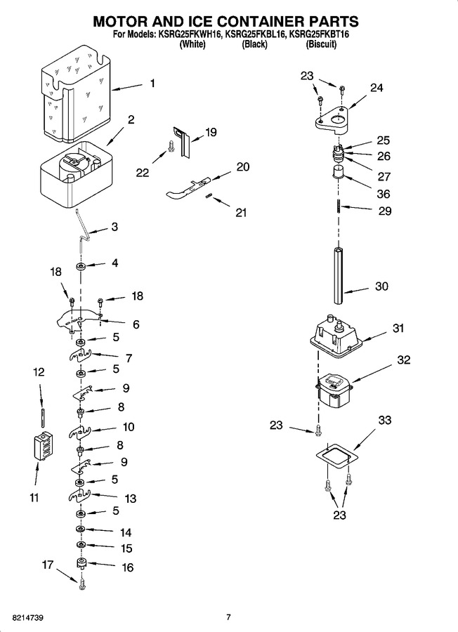 Diagram for KSRG25FKWH16
